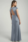 Courtney Bridesmaid Dress by Jenny Yoo - Chambray Blue