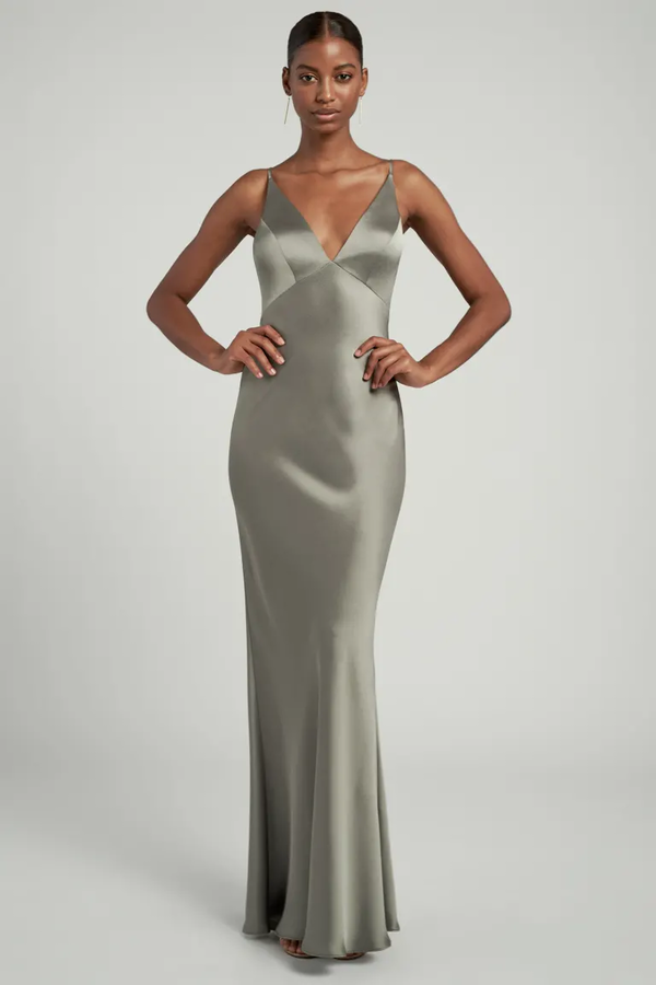 Eloise Bridesmaid Dress by Jenny Yoo - Moss Green Eloise Bridesmaid Dress by Jenny Yoo - Moss Green