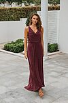 Novara Bridesmaid Dress by Tania Olsen - Wine Red