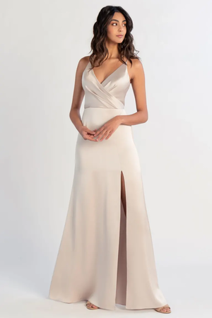 Beckett Bridesmaid Dress by Jenny Yoo - Latte