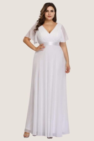 Savannah White Bridesmaid Dresses by Dressology