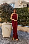 Linden Bridesmaid Dress by Tania Olsen - Wine Red