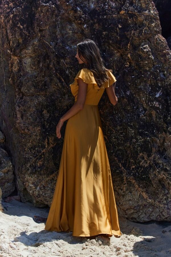 Petal Bridesmaid Dress by Tania Olsen - Honey Petal Bridesmaid Dress by Tania Olsen - Honey