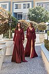 Zahara Bridesmaid Dress by Tania Olsen - Wine Red