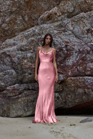 Misty Bridesmaid Dress by Tania Olsen - Rose Pink