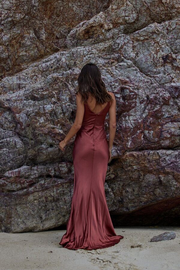 Misty Bridesmaid Dress by Tania Olsen - Rust Misty Bridesmaid Dress by Tania Olsen - Rust