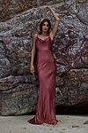 Misty Bridesmaid Dress by Tania Olsen - Rust