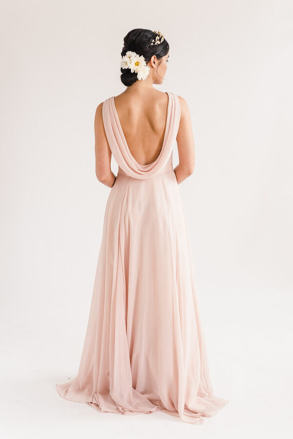 Athena Bridesmaid Dress by TH&TH - Blush Athena Bridesmaid Dress by TH&TH - Blush