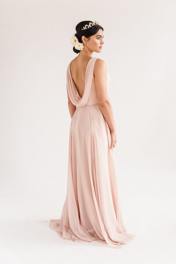 Athena Bridesmaid Dress by TH&TH - Blush Athena Bridesmaid Dress by TH&TH - Blush