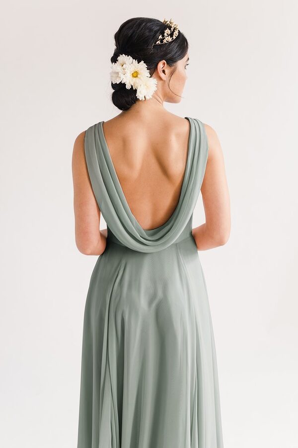 Athena Bridesmaid Dress by TH&TH - Sage Green Athena Bridesmaid Dress by TH&TH - Sage Green