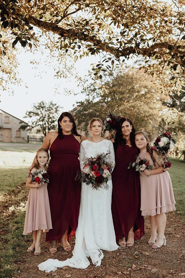 Bridesmaids Only Real Wedding