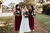 Bridesmaids Only Real Wedding