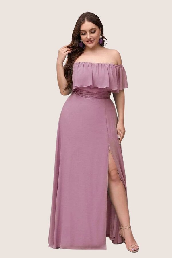 IvyBridesmaidsDressDustyPinkChiffon2 IvyBridesmaidsDressDustyPinkChiffon3