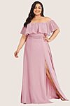 IvyBridesmaidsDressMauvePinkChiffon2