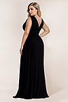 V back Black Bridesmaid dresses Australia