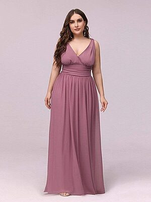 Lana Dusty Pink Cheap Bridesmaid Dresses by Dressology
