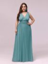 Lana Seaglass Blue Cheap Bridesmaid Dresses by Dressology