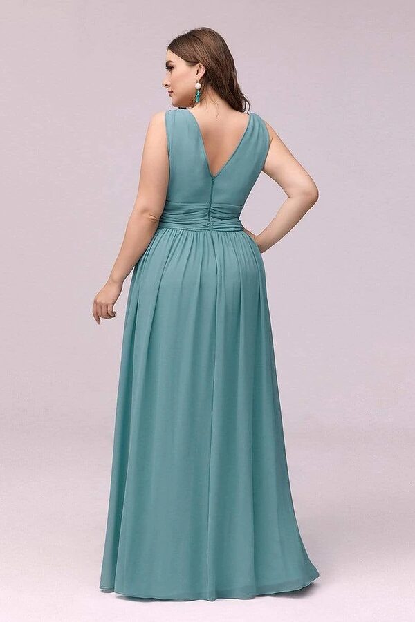 LanaBridesmaidDresSeaglassBlueAustralian2 Lana Seaglass Blue Cheap Bridesmaid Dresses by Dressology