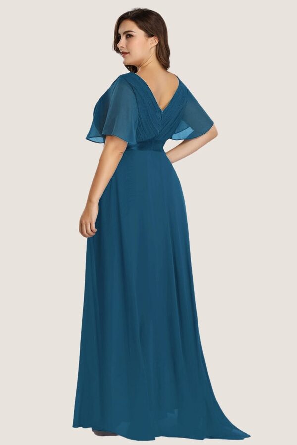 SavannahTealBlueBridesmaidsDressesAustralia Dark Teal Blue Cheap Bridesmaid Dresses Australia Ready To Ship A line Sleeves