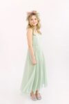 Edie Junior Bridesmaid Dress by TH&TH - Pistachio Green