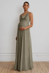Sullivan Maternity Bridesmaid Dress by Jenny Yoo - Sage Green