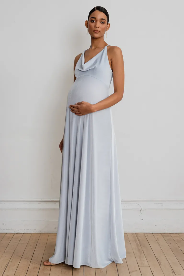Sullivan Maternity Bridesmaid Dress by Jenny Yoo - Whisper Blue Sullivan Maternity Bridesmaid Dress by Jenny Yoo - Whisper Blue