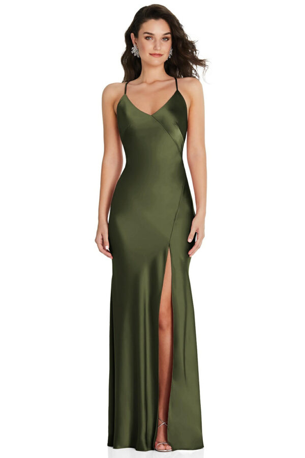 Kenzie Olive Green Bridesmaid Dress by Dessy