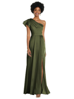Kyah Olive Green Bridesmaid Dress by Dessy