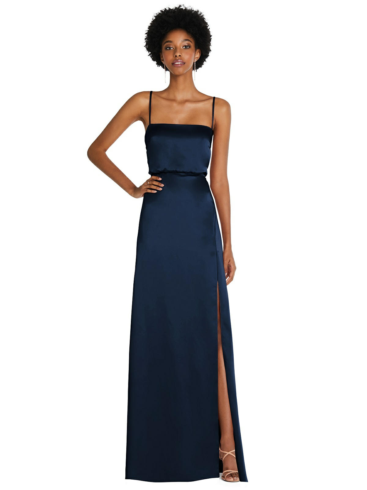 Cassie Midnight Blue Bridesmaid Dress by Dessy