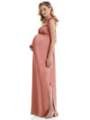 Libby Maternity Bridesmaid Dress by Dessy - Desert Rose