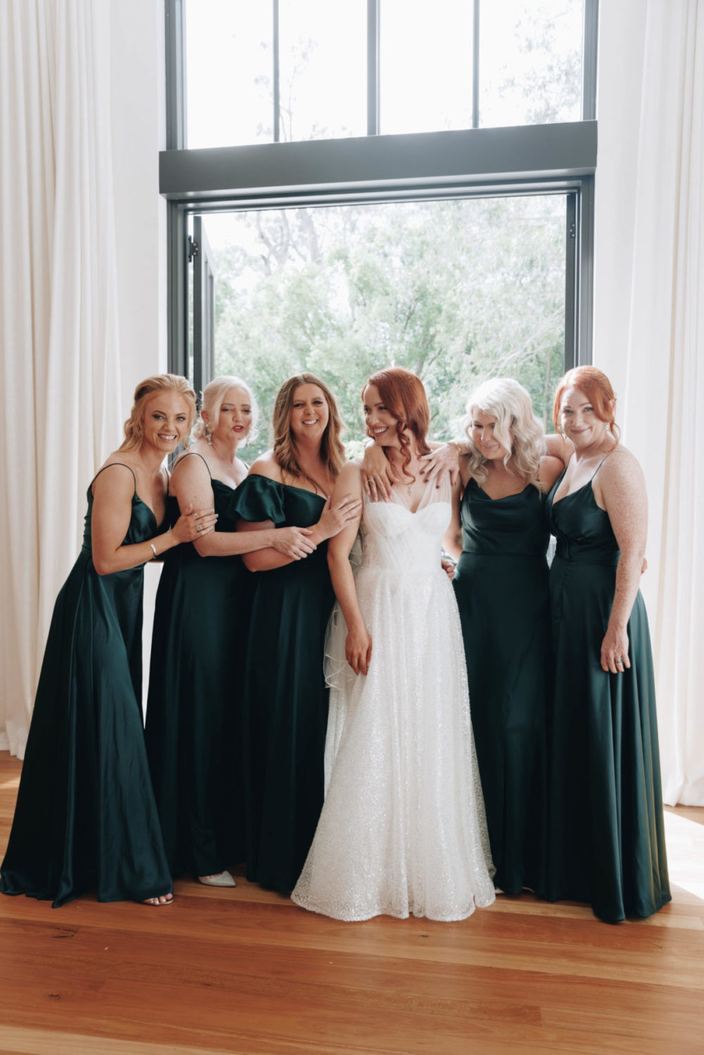 Bridedsmaids Only Real Wedding Tania Olsen