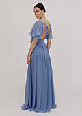TH_and_TH_Phoebe_chiffon_bridesmaid_dress_in_french_blue_side_view