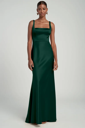 Ariana Bridesmaid Dress by Jenny Yoo - Emerald Green