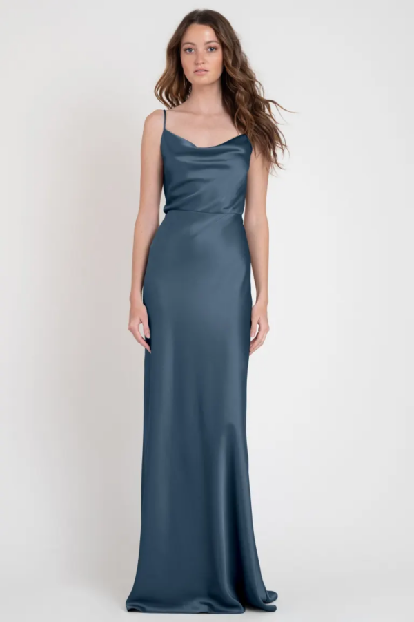 Sylvie Bridesmaid Dress by Jenny Yoo - Evening Blue