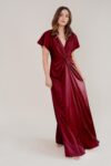Camilla Bridesmaid Dress by TH&TH - Roseberry Red