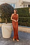 Linden Bridesmaid Dress by Tania Olsen - Terracotta