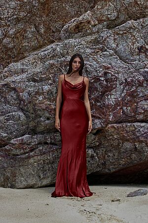 Misty Bridesmaid Dress by Tania Olsen - Paprika