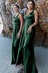 Sakura Bridesmaid Dress by Tania Olsen - Emerald Green