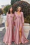 Rose-Pink-Bridesmad-Dress