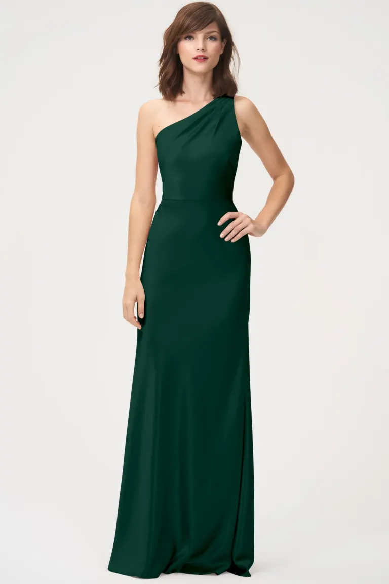 Lena Bridesmaid Dress by Jenny Yoo Emerald Green