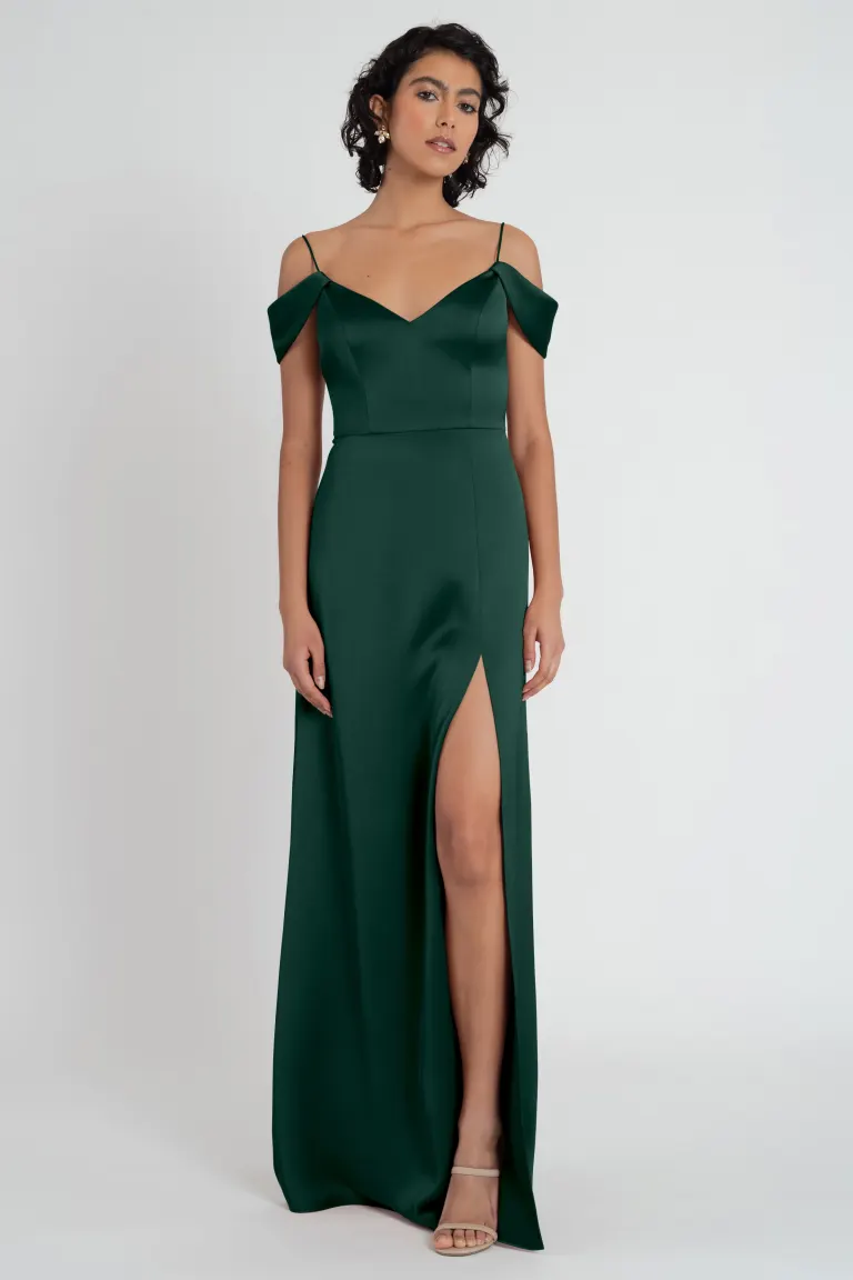 Priyanka Bridesmaid Dress by Jenny Yoo – Emerald Green