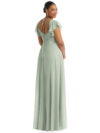 Ayda Willow Green Bridesmaid Dress by Dessy