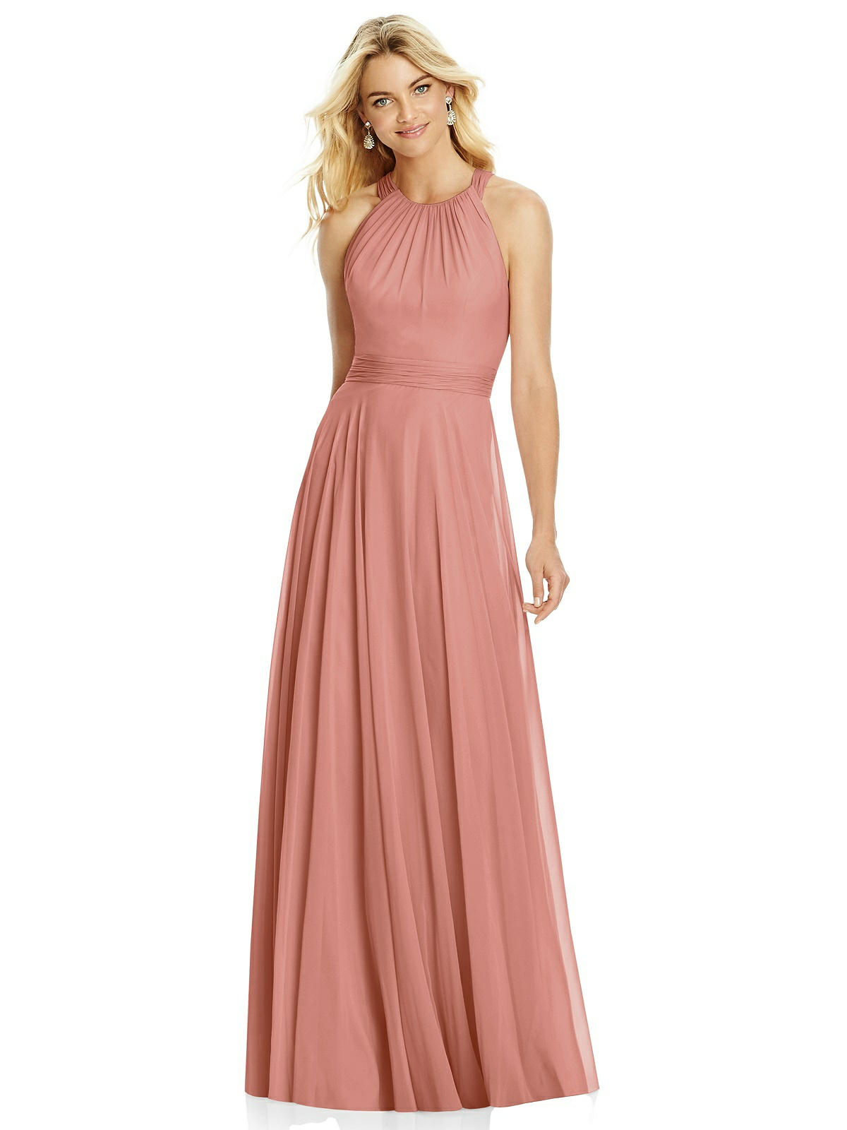 Thea Desert Rose Bridesmaid Dress by Dessy