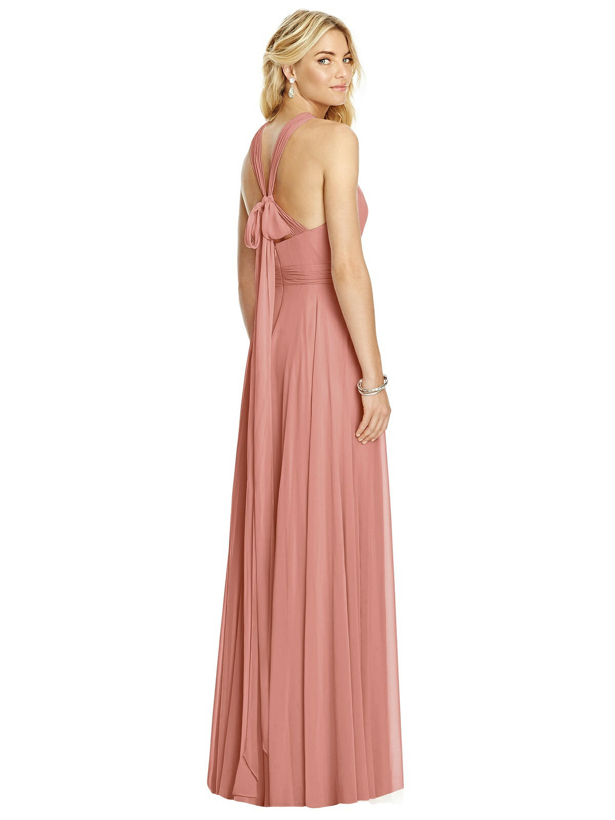 Thea Desert Rose Bridesmaid Dress by Dessy
