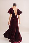 Celeste Velvet Bridesmaid Dress by TH&TH - Roseberry