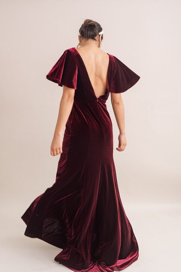 Celeste Velvet Bridesmaid Dress by TH&TH - Roseberry Celeste Velvet Bridesmaid Dress by TH&TH - Roseberry