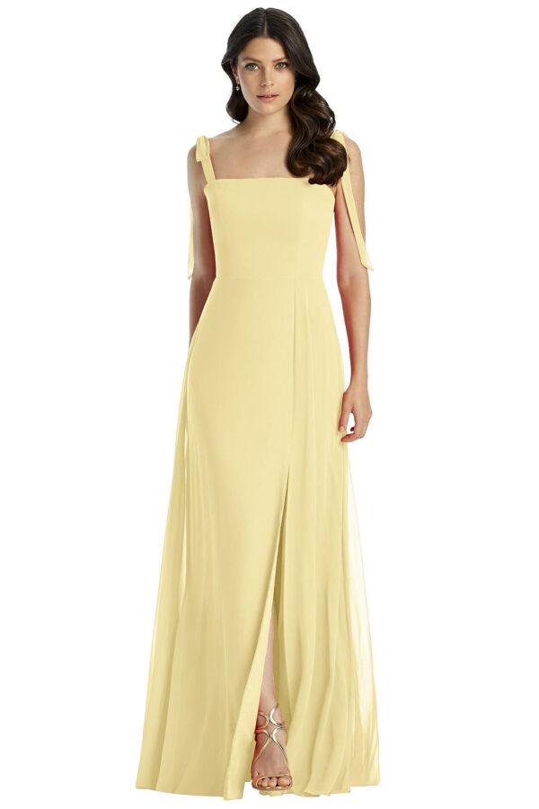 Lydia Pale Yellow Bridesmaid Dress by Dessy