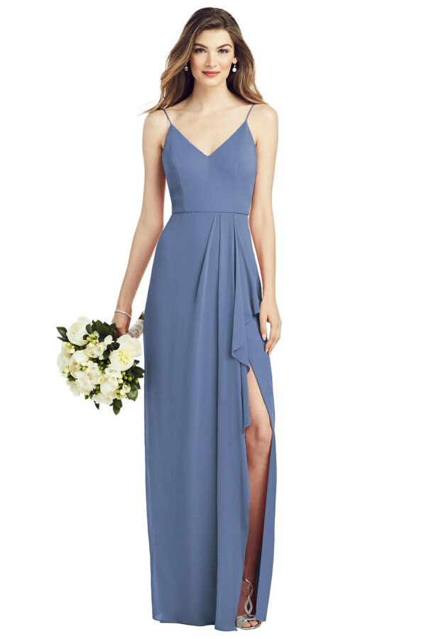 Lauren Larkspur Blue Bridesmaid Dress by Dessy