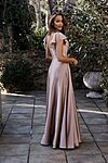 Lisette Bridesmaid Dress by Tania Olsen - Nougat