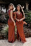 Annette Bridesmaid Dress by Tania Olsen - Rust